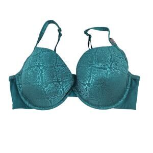 Cacique Smooth Plunge Underwire Convertible Full Coverage Bra Size 42D